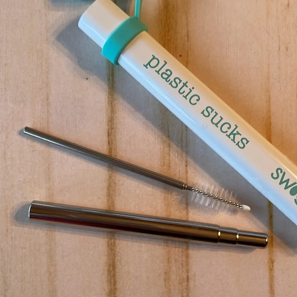 Swig Royal Telescope Stainless Steel Straw Set